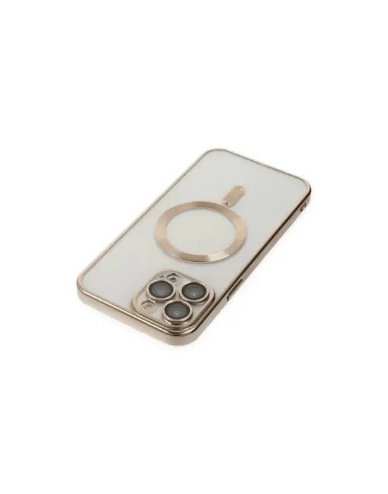 Apple İphone 14 Pro Kılıf Kross Magneticsafe Kapak - Gold