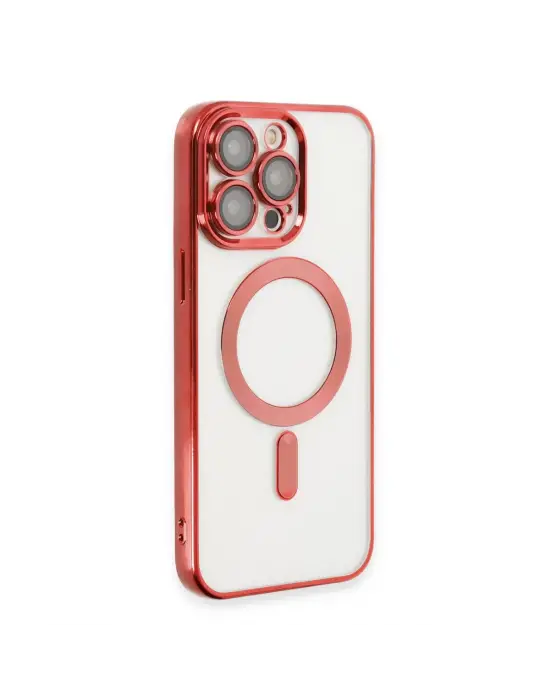 Apple İphone 14 Pro Kılıf Kross Magneticsafe Kapak - Kırmızı