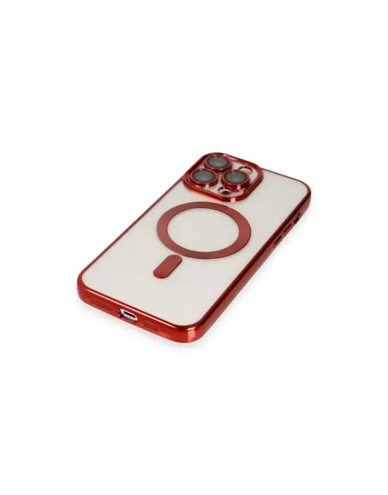 Apple İphone 14 Pro Kılıf Kross Magneticsafe Kapak - Kırmızı