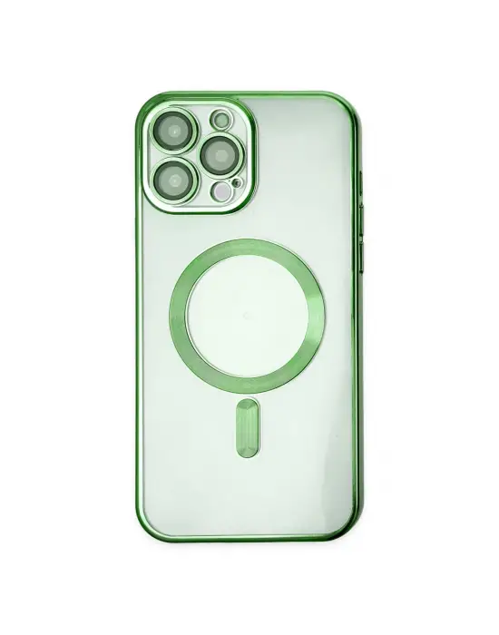 Apple İphone 14 Pro Kılıf Kross Magneticsafe Kapak - Koyu Yeşil