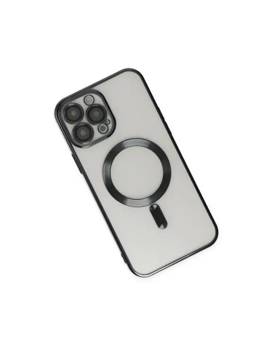 Apple İphone 14 Pro Kılıf Kross Magneticsafe Kapak - Siyah