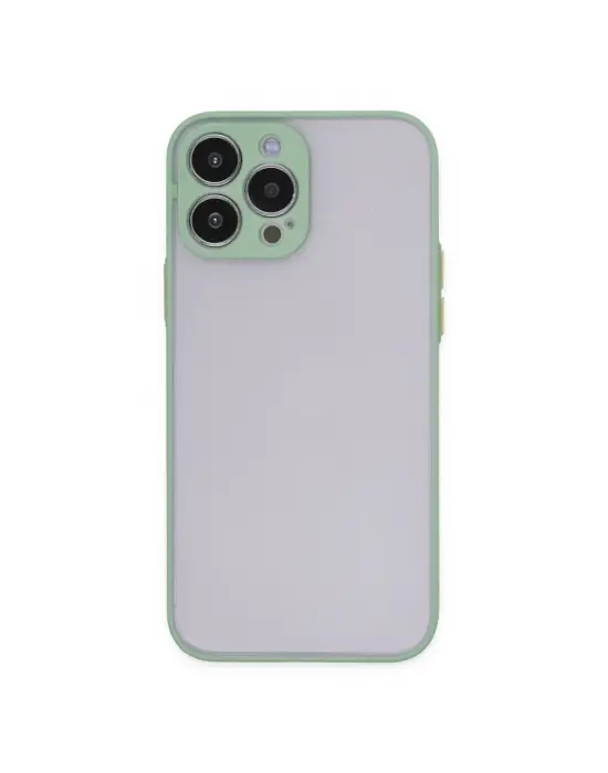 Apple İphone 14 Pro Kılıf Montreal Silikon Kapak - Turkuaz