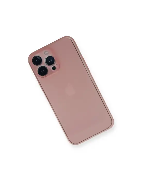 Apple İphone 14 Pro Kılıf Pp Ultra İnce Kapak - Pembe
