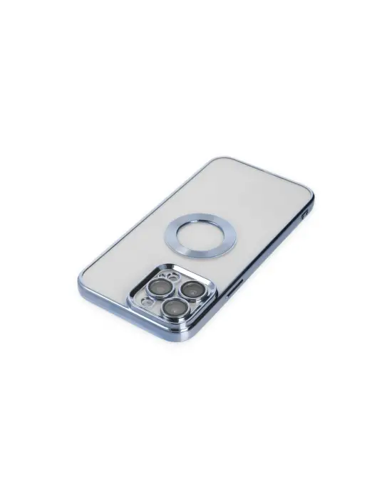 Apple İphone 14 Pro Kılıf Slot Silikon - Sierra Blue