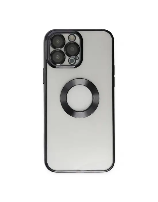 Apple İphone 14 Pro Kılıf Slot Silikon - Siyah