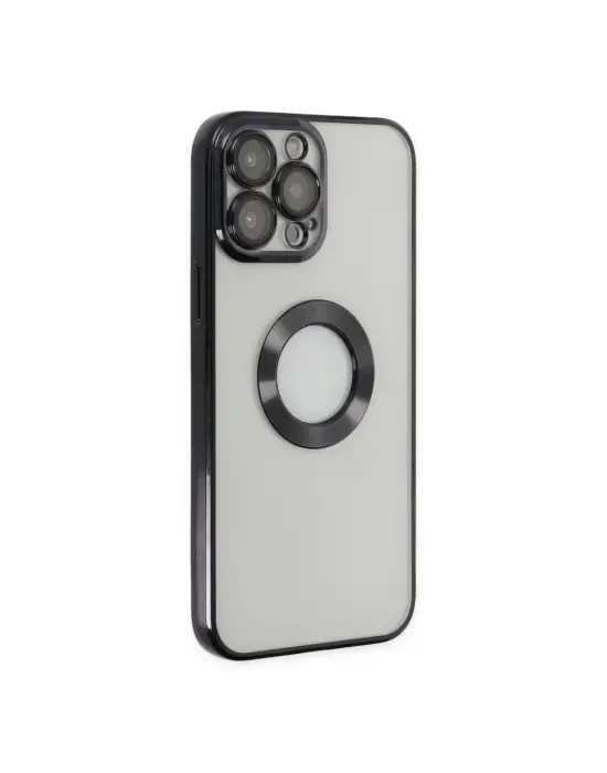 Apple İphone 14 Pro Kılıf Slot Silikon - Siyah