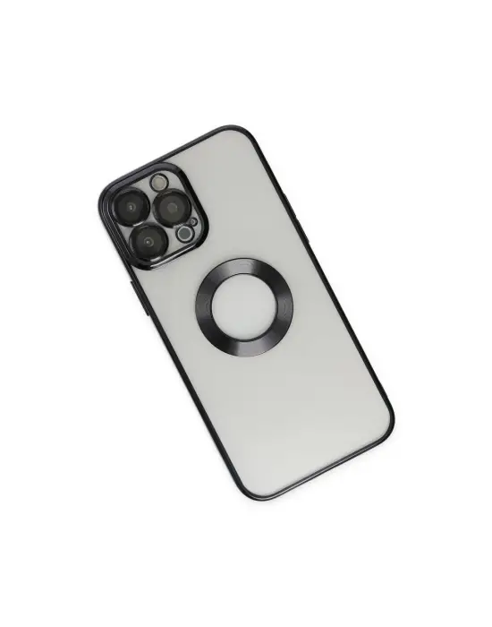 Apple İphone 14 Pro Kılıf Slot Silikon - Siyah