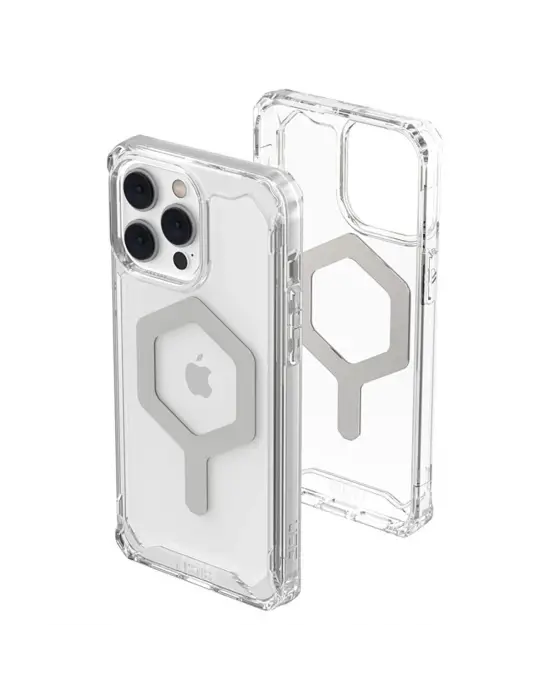 Apple İphone 14 Pro Kılıf Uag Plyo Magneticsafe Silikon - Şeffaf