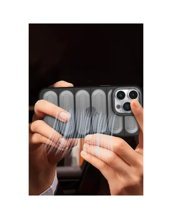 Apple İphone 14 Pro Max Kılıf Airmax Silikon Kapak - Lacivert