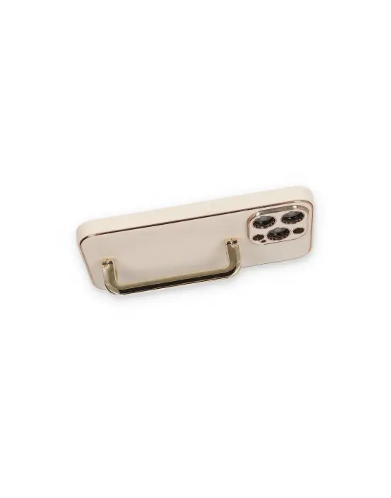 Apple İphone 14 Pro Max Kılıf Coco Elit Kapak - Gold