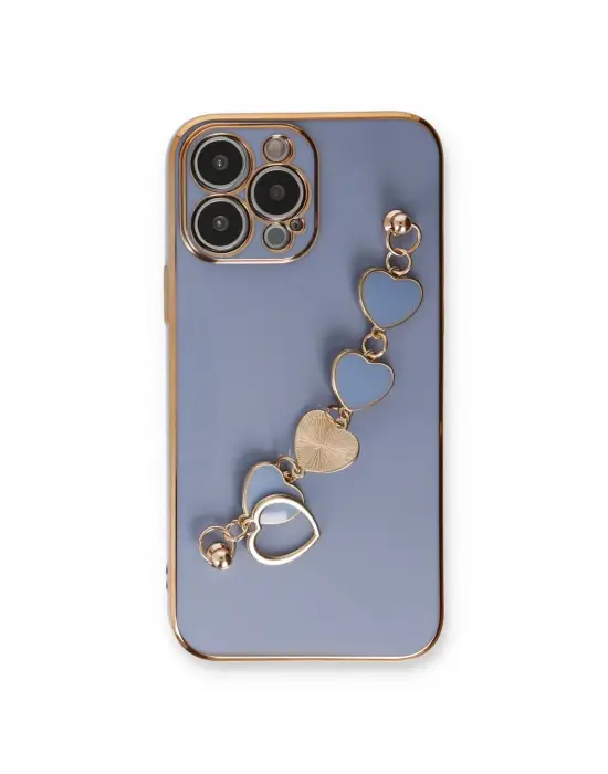 Apple İphone 14 Pro Max Kılıf Esila Silikon - Gri