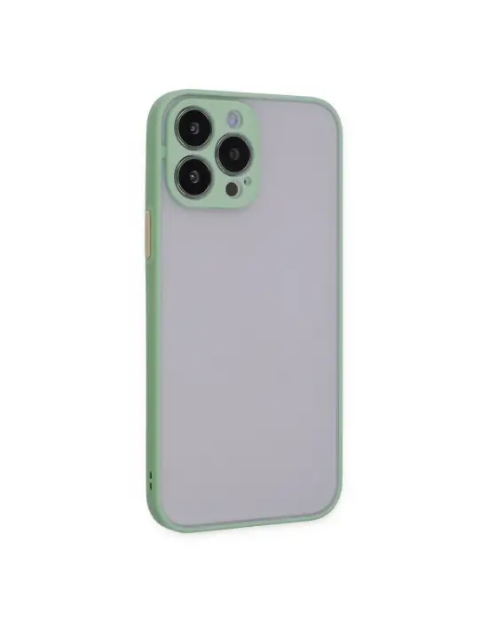 Apple İphone 14 Pro Max Kılıf Montreal Silikon Kapak - Turkuaz