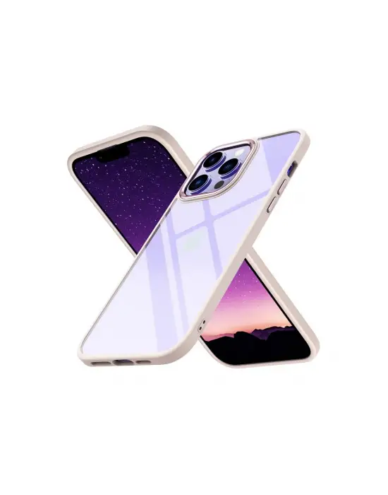 Apple İphone 14 Pro Max Kılıf Power Silikon - Rose