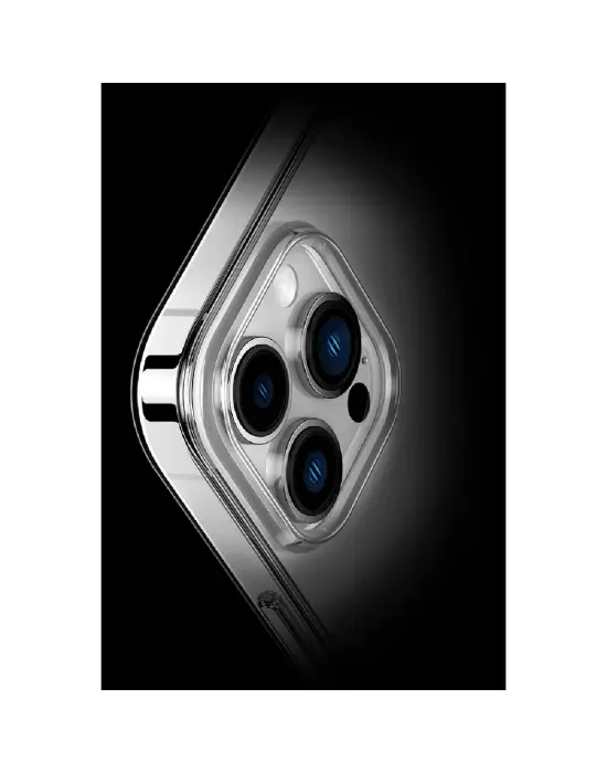 Apple İphone 14 Pro Max Kılıf Tron Şeffaf Magsafe Kapak - Derin Mor