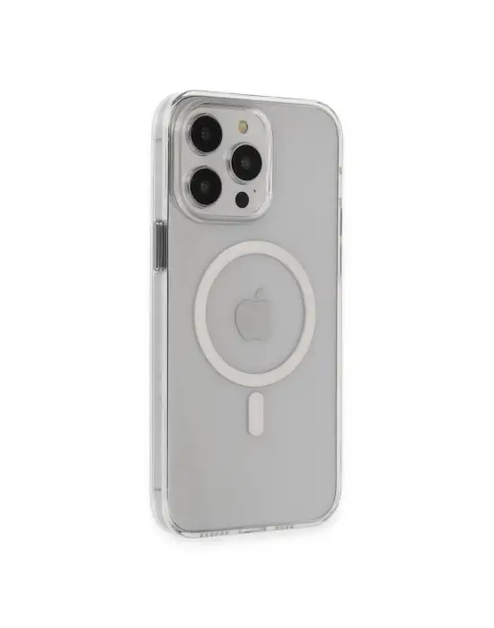 Apple İphone 14 Pro Max Kılıf Tron Şeffaf Magsafe Kapak - Şeffaf