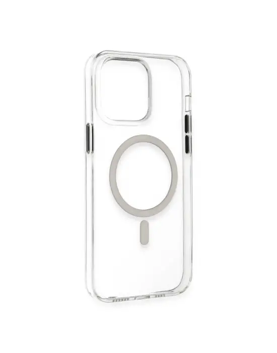 Apple İphone 14 Pro Max Kılıf Tron Şeffaf Magsafe Kapak - Şeffaf