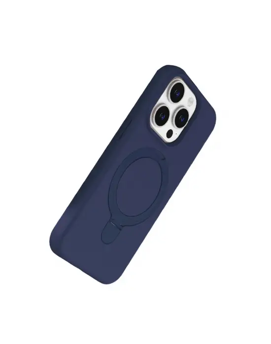 Apple İphone 14 Pro Max Regal Magsafe Standlı Kapak - Lacivert