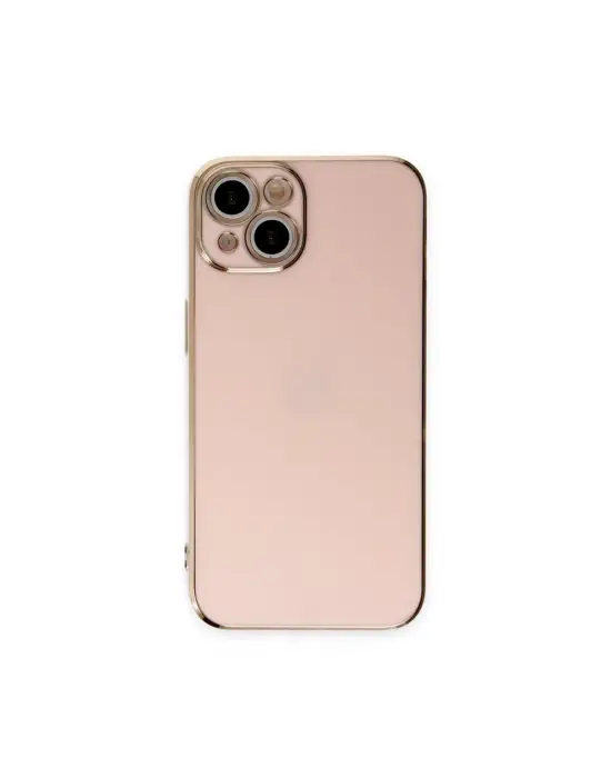 Apple İphone 15 Kılıf Volet Silikon - Pembe