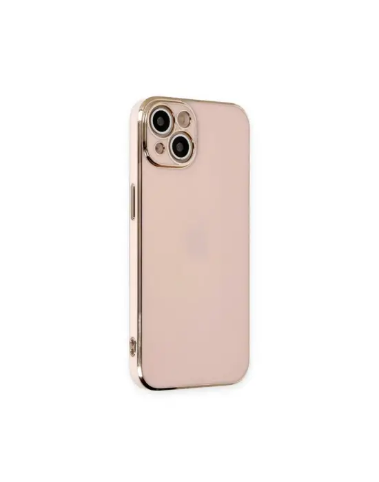 Apple İphone 15 Kılıf Volet Silikon - Pembe