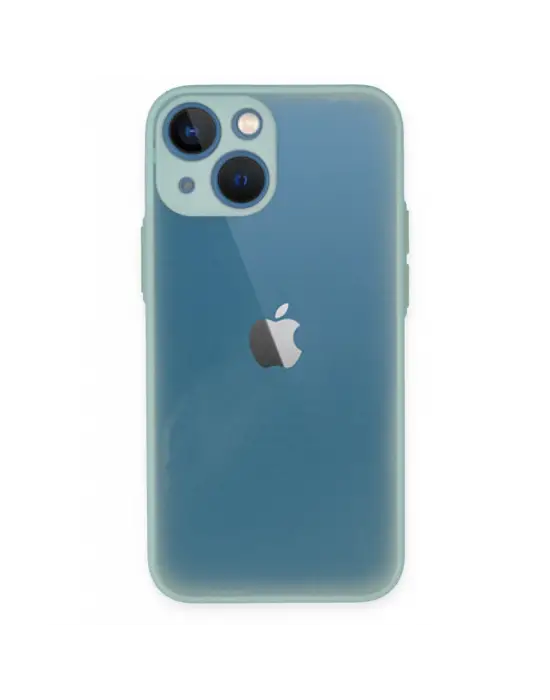 Apple İphone 15 Plus Kılıf Montreal Silikon Kapak - Açık Yeşil
