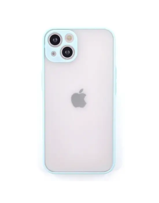 Apple İphone 15 Plus Kılıf Montreal Silikon Kapak - Turkuaz