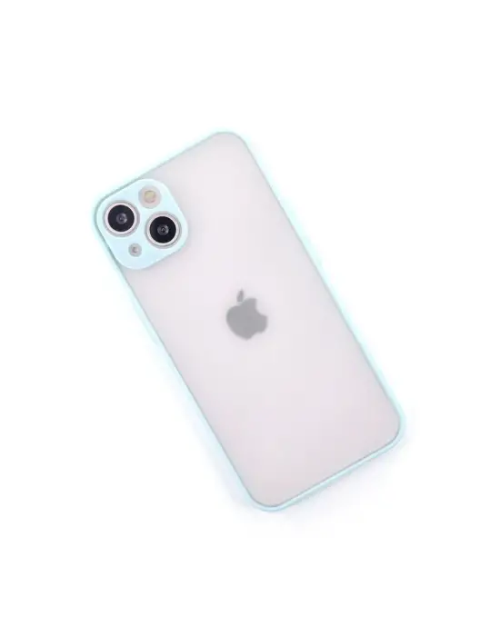 Apple İphone 15 Plus Kılıf Montreal Silikon Kapak - Turkuaz