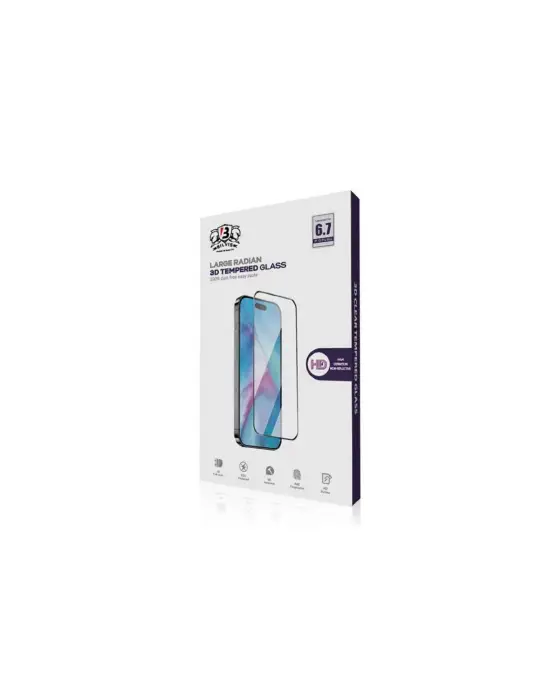 Apple İphone 15 Pro Bilvis 0.18mm Plus Cam Ekran Koruyucu