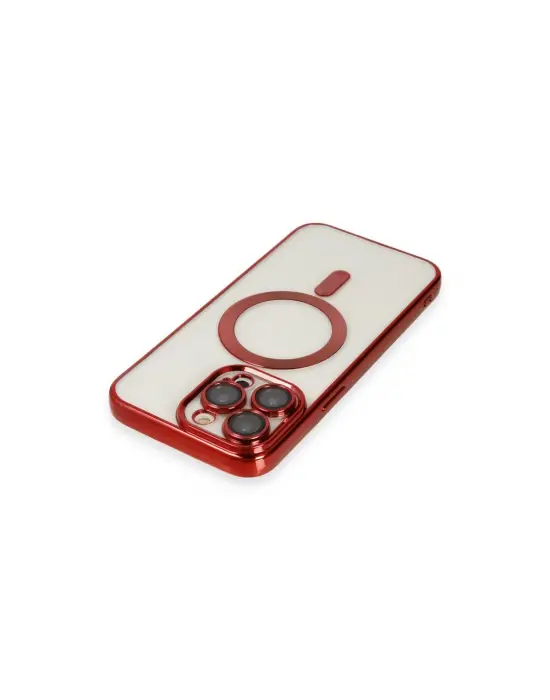 Apple İphone 15 Pro Kılıf Kross Magneticsafe Kapak - Kırmızı