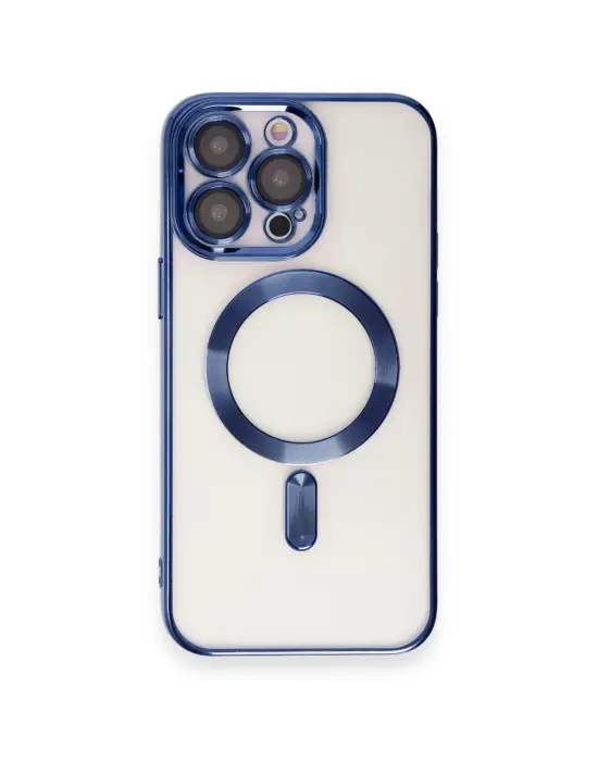 Apple İphone 15 Pro Kılıf Kross Magneticsafe Kapak - Lacivert