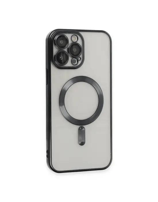 Apple İphone 15 Pro Kılıf Kross Magneticsafe Kapak - Siyah