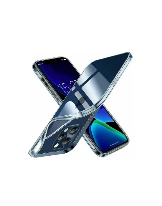 Apple İphone 15 Pro Kılıf Lüx Şeffaf Silikon