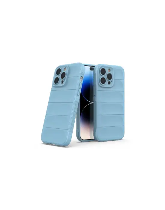 Apple İphone 15 Pro Kılıf Optimum Silikon - Sky Blue