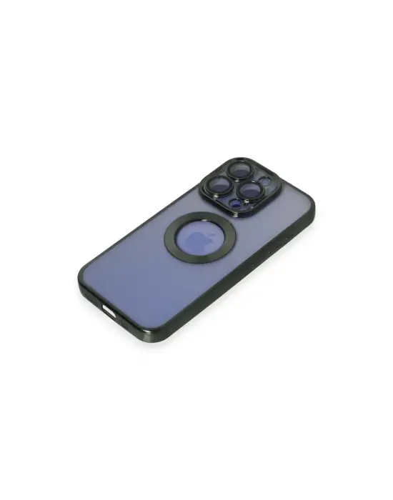 Apple İphone 15 Pro Kılıf Slot Silikon - Köknar Yeşili