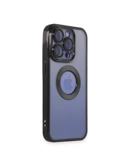 Apple İphone 15 Pro Kılıf Slot Silikon - Siyah