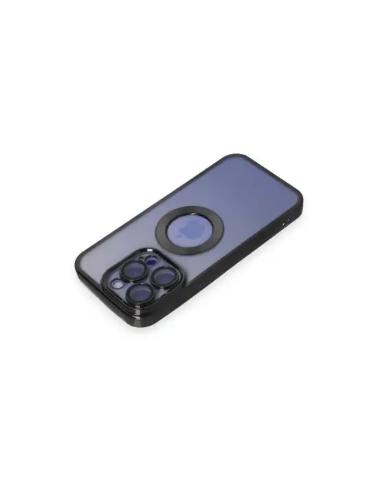 Apple İphone 15 Pro Kılıf Slot Silikon - Siyah