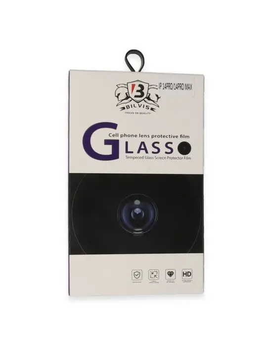Apple İphone 15 Pro Max Bilvis Titan Kamera Lens - Siyah