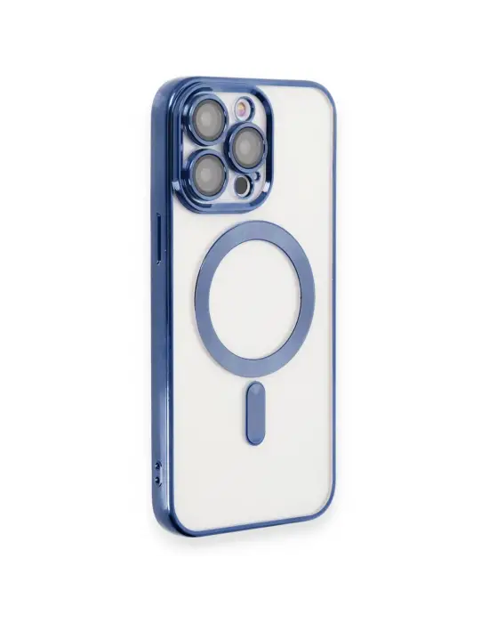Apple İphone 15 Pro Max Kılıf Kross Magneticsafe Kapak - Lacivert