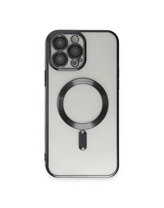 Apple İphone 15 Pro Max Kılıf Kross Magneticsafe Kapak - Siyah