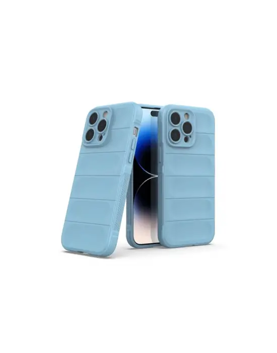 Apple İphone 15 Pro Max Kılıf Optimum Silikon - Sky Blue