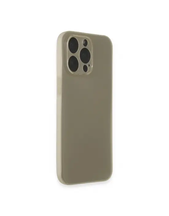 Apple İphone 15 Pro Max Kılıf Puma Silikon - Titan Gri
