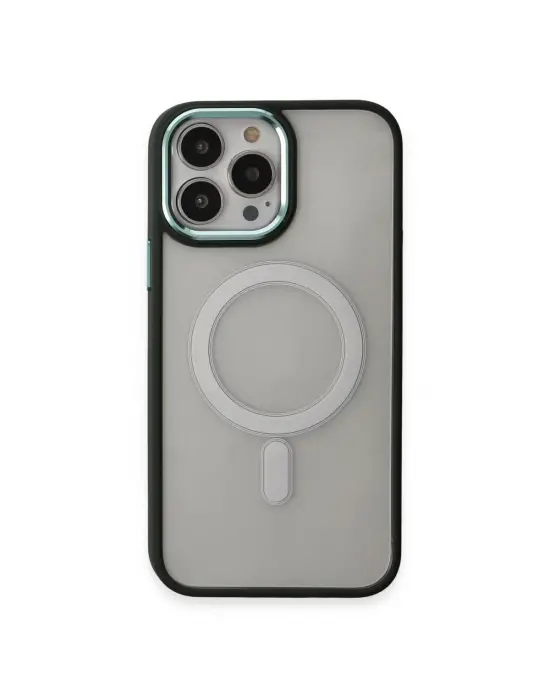 Apple İphone 15 Pro Max Kılıf Room Magneticsafe Silikon - Köknar Yeşili