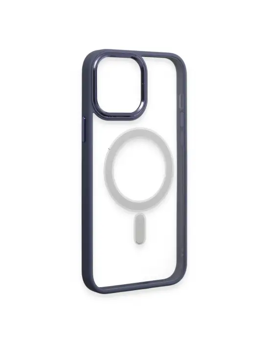 Apple İphone 15 Pro Max Kılıf Room Magneticsafe Silikon - Sierra Blue