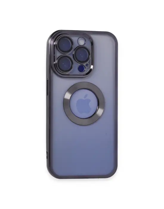 Apple İphone 15 Pro Max Kılıf Slot Silikon - Mor