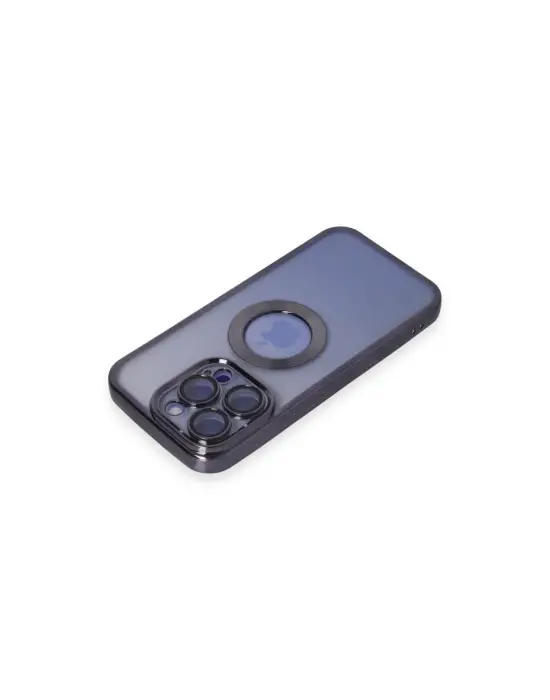 Apple İphone 15 Pro Max Kılıf Slot Silikon - Mor