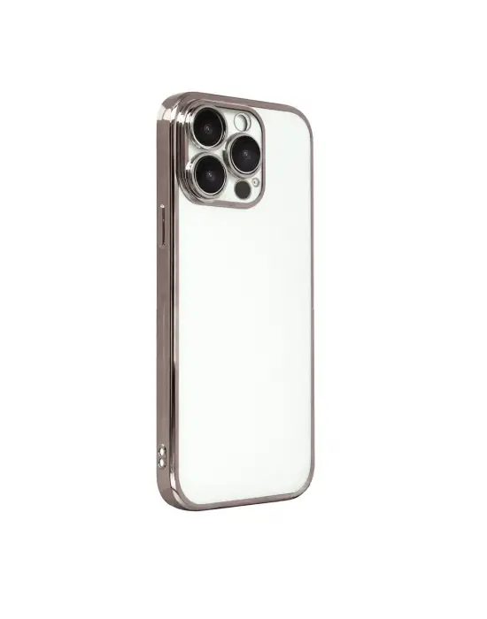 Apple İphone 15 Pro Max Razer Lensli Silikon - Titan Gri