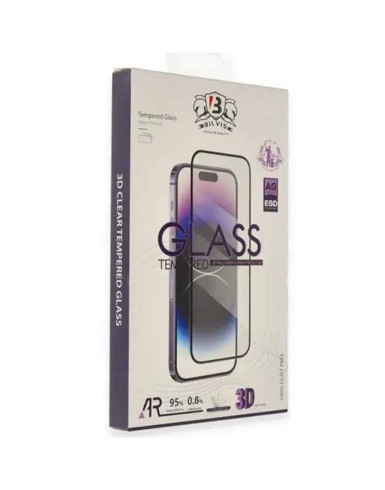 Apple İphone 16 Bilvis 3d Mat Cam Ekran Koruyucu