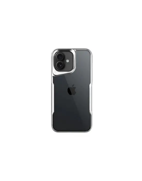 Apple İphone 16 Kılıf Boyi Silikon Kapak - Gümüş