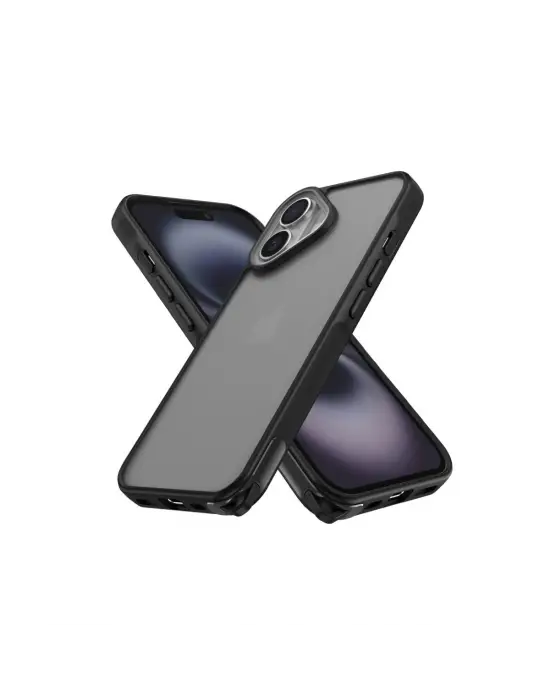 Apple İphone 16 Kılıf Elegant Kapak - Siyah