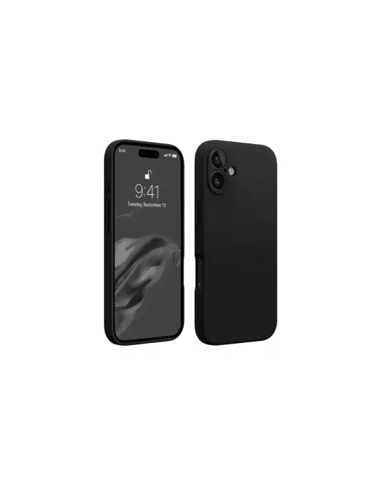 Apple İphone 16 Kılıf First Silikon - Siyah