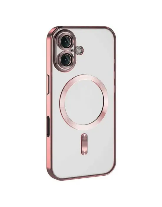 Apple İphone 16 Kılıf Kross Magneticsafe Kapak - Pembe